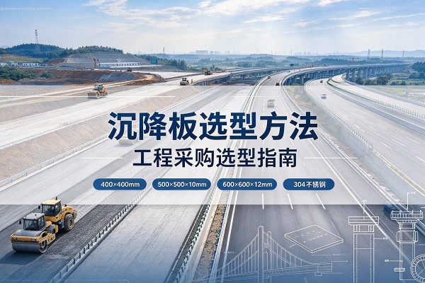 祁县沉降板选择方法