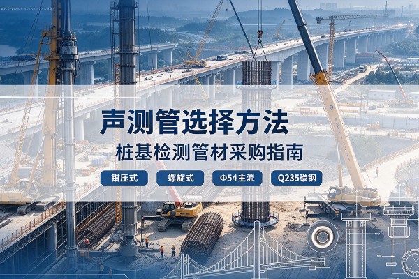祁县声测管选型标准