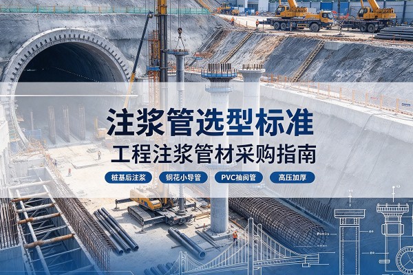 祁县注浆管选型标准