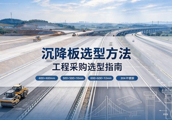 祁县沉降板选择方法